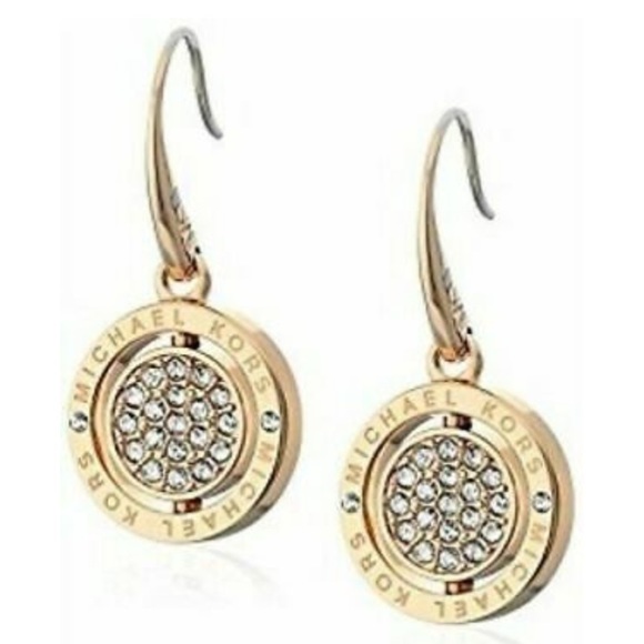 Michael Kors Jewelry - Michael Kors Gold Tone Flip Glitz Drop Earrings Michael Kors Jewelry - Michael Kors Gold Tone Flip Glitz Drop Earrings